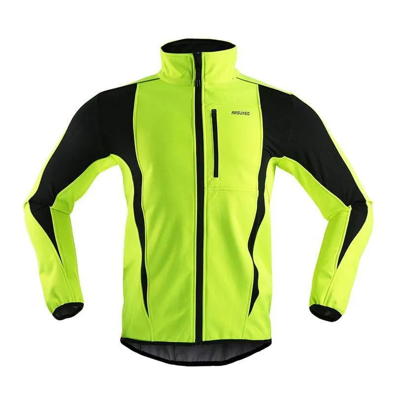 Winter Windproof Waterproof Thermal Men's Cycling Jacket