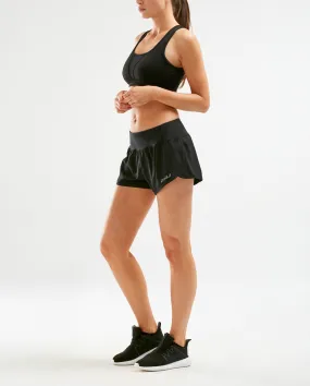 Women's 2XU XVENT 3" Free Short Black