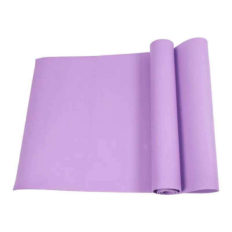 Yoga mat thousands of people sports outdoor camping moisture-proof mat 4mm purple fitness blanket manufacturer.